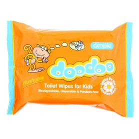 DOODOO Vlhčený toaletní papír pro děti 60 ks