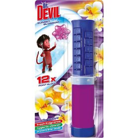 DR. DEVIL Bodový WC blok Sunset Blossom 75 ml