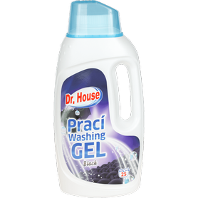 DR.HOUSE Black Prací gel na tmavé a černé prádlo 1,5 l
