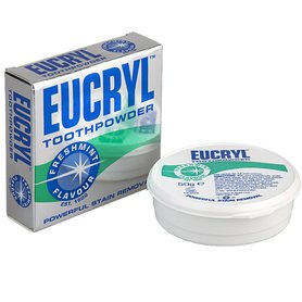 EUCRYL Prášek na bělení zubů Freshmint 50 g