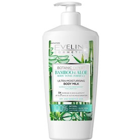 EVELINE Tělové mléko Bamboo & Aloe 350 ml