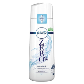 FEBREZE - AMBI PUR air mist Náhradní náplň ZERO 0% plynů, bez těžkých parfémů Aqua 300 ml