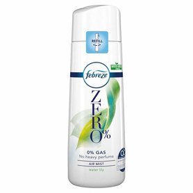 FEBREZE - AMBI PUR air mist Náhradní náplň ZERO 0% plynů, bez těžkých parfémů Water Lily 300 ml