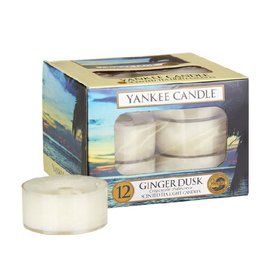 YANKEE CANDLE vonné čajové svíčky Ginger Dusk 12 ks