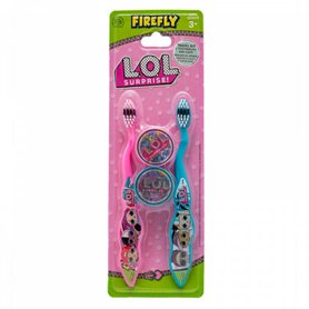 FIREFLY Dětské zubní kartáčky L.O.L. surprise! sada 2+2 ks