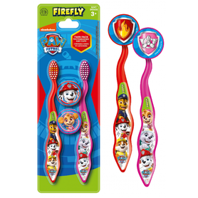 FIREFLY Dětské zubní kartáčky Paw Patrol sada 2+2 ks