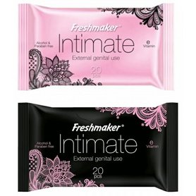 FRESHMAKER Intimní vlhčené ubrousky Intimate 20 ks