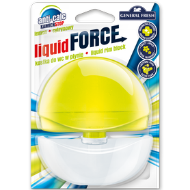 GENERAL FRESH liquid force Tekutý wc závěs Lemon 55 ml