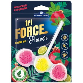 GENERAL FRESH tri force WC závěs Flower - Pomegranate & Bergamot 45g