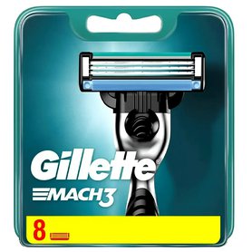 GILLETTE Mach3 Náhradní hlavice 8 ks