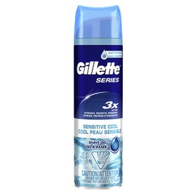 GILLETTE 3x Gel na holení Sensitive Cool 200 ml