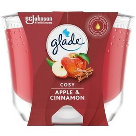 GLADE Svíčka ve skle Cosy Apple & Cinnamon 224 g