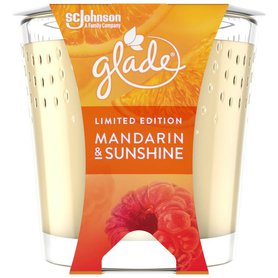 GLADE Svíčka ve skle Mandarin & Sunshine 125g