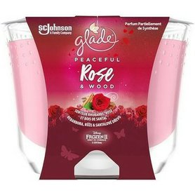 GLADE Svíčka ve skle Peaceful Rose & Wood 224 g