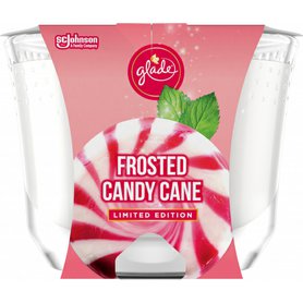 GLADE Svíčka ve skle Frosted Candy Cane 224 g