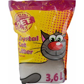 HAPPY COOL PET Krystalické stelivo pro kočky 3,6 l