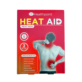 HEALTHPOINT Heat Aid pásky přímo na kůži 2 ks