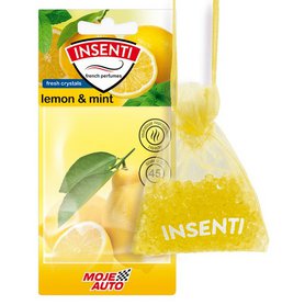 INSENTI Vůně do auta v pytlíčku Lemon & mint 20 g