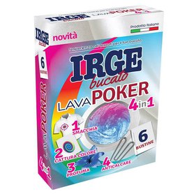 IRGE bucato Sáčky do pračky - lapač barev a nečistot 4v1 Lava Poker 6 ks