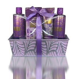 JANETTE BEAUTY Dárková kosmetická sada Lavender Blossom 4 ks