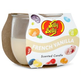 JELLY BELLY svíčka ve skle French Vanilla střední