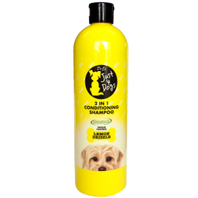 DR J'S Just 4 Dogs Šampon a kondicionér pro psy Lemon Dazzle 500 ml