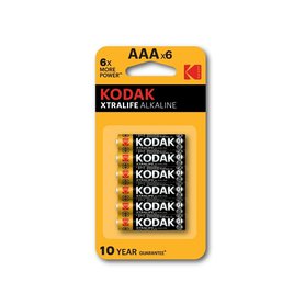 KODAK Xtralife Baterie alkalické AAA 6 ks