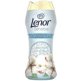 LENOR Vonné perličky na praní Sensitive - Cotton fresh 210 g