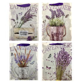 Malá dárková taška Lavender 23 x 18 x 8 cm
