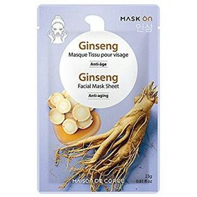 MASK ON Pleťová maska pro zralou pleť Ginseng 23g