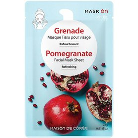 MASK ON Osvěžující pleťová maska Pomegranate 23g
