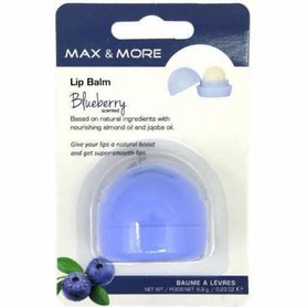 MAX & MORE Kulatý balzám na rty Blueberry 6,9 g