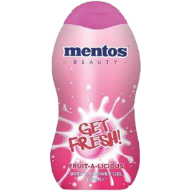 MENTOS Sprchový gel Get fresh fruit-a-licious 400 ml