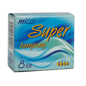 MICCI Tampony Super 8 ks