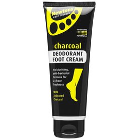 NEWTONS Charcoal Deodorační krém na nohy s aktivním uhlím 100 ml