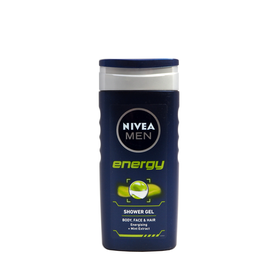 NIVEA Pánský sprchový gel a šampón Energy 250 ml