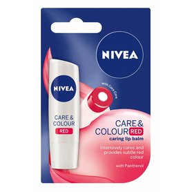 NIVEA Balzám na rty Care & Colour Red 4,8 g