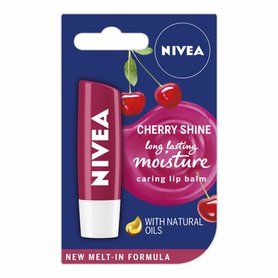 NIVEA Balzám na rty Cherry Shine 4,8 g