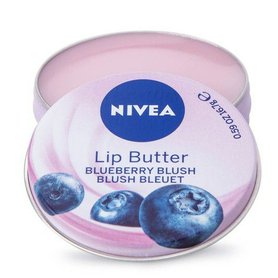 NIVEA Máslový balzám na rty Blueberry blush 16,7g