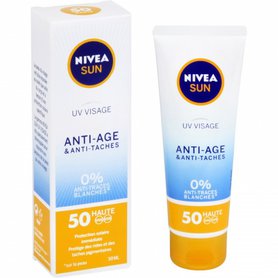NIVEA sun Pleťový krém na opalování proti stárnutí pleti Anti-Age SPF 50 50ml
