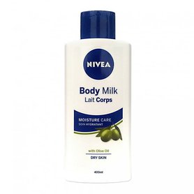 NIVEA Tělové mléko pro suchou pokožku s olivovým olejem 400 ml