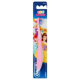 ORAL-B Dětský zubní kartáček Disney Princess růžový