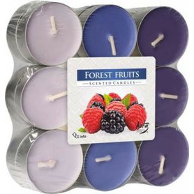 BISPOL vonné čajové svíčky Forest Fruits 18 ks
