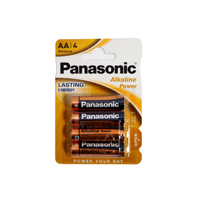 PANASONIC Tužkové baterie AA 4 Ks