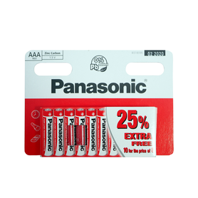 PANASONIC Tužkové baterie AAA (R03), 1,5V 10 ks