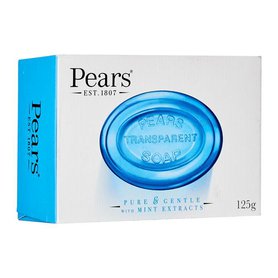 PEARS Pure & Gentle Tuhé mýdlo with Mint Extracts 125 g
