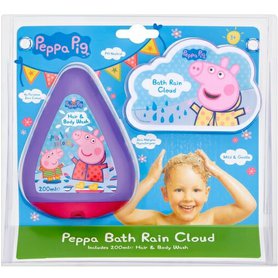 PEPPA PIG Dětský koupelový set Rain Cloud 2 ks