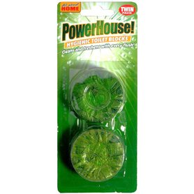 POWERHOUSE WC tablety - zelené 2x50 g