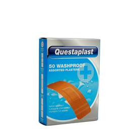 QUESTAPLAST Náplasti Washproof Plasters 50 ks
