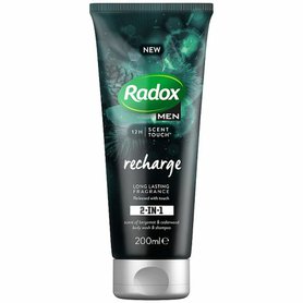 RADOX Pánský sprchový gel tuba Recharge 200 ml